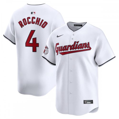 Brayan Rocchio Cleveland Guardians Nike Home Limited Player Jersey