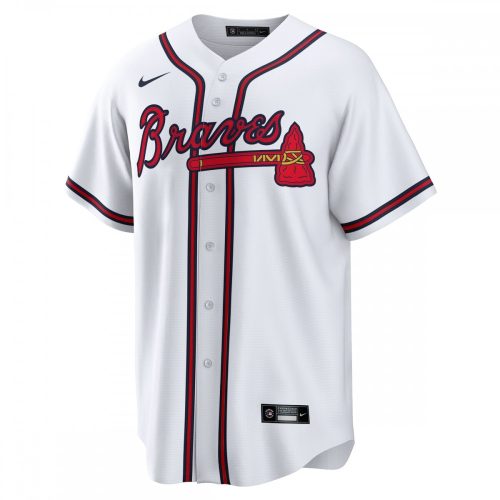 Atlanta Braves Max Fried Nike Home White Replica Player Jersey