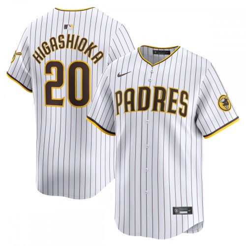 Kyle Higashioka San Diego Padres Nike White Home Limited Player Jersey