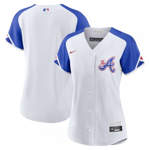 Atlanta Braves Nike Women's City Connect Replica White Jersey