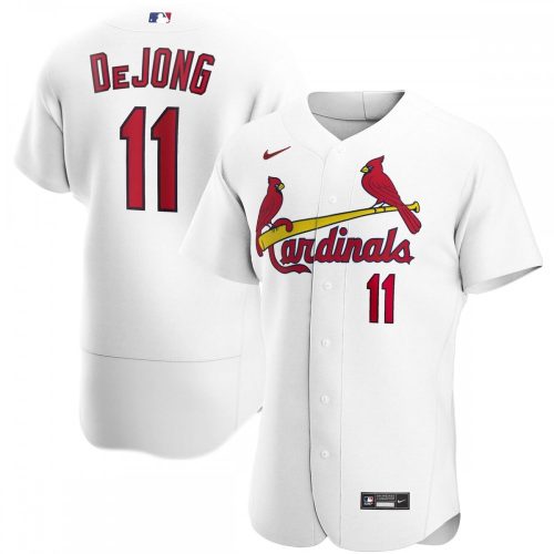 Nike St. Louis Cardinals Paul DeJong Authentic White Player Jersey