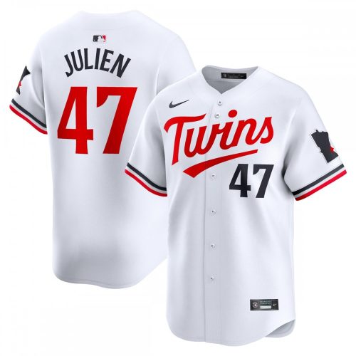 Minnesota Twins Edouard Julien Home Limited Player Jersey - White - Official Merchandise