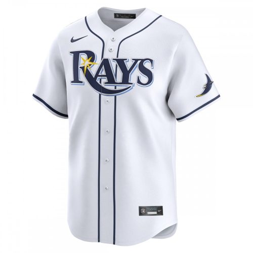 Nike Rene Pinto Tampa Bay Rays White Home Limited Player Jersey