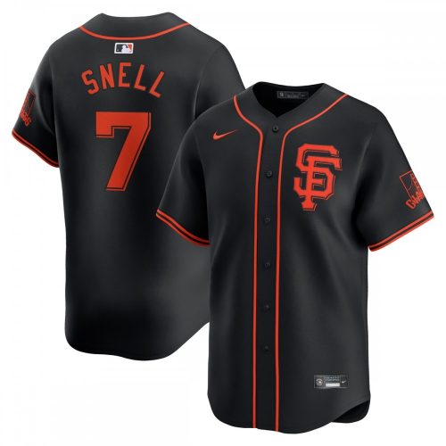 San Francisco Giants Blake Snell Nike Black Alternate Limited Jersey