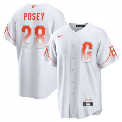 San Francisco Giants Buster Posey Nike 2021 City Connect Replica Player Jersey - White