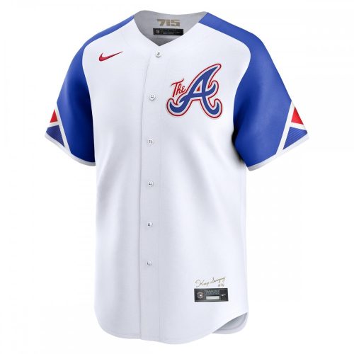 Atlanta Braves Nike City Connect Limited White Jersey