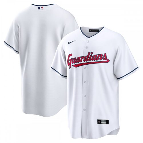 Cleveland Guardians White Nike Replica Team Jersey - Official MLB Gear for Sale