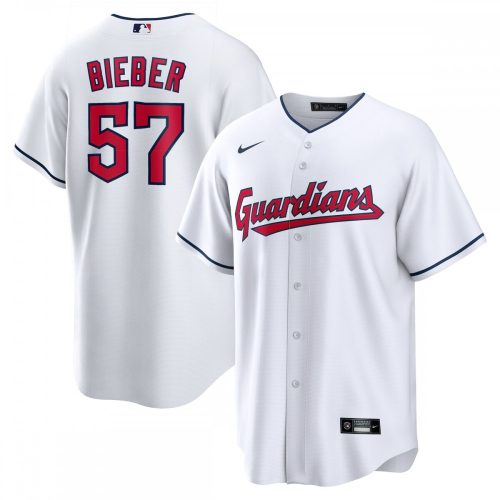 Shane Bieber Cleveland Guardians Nike Replica Player Jersey