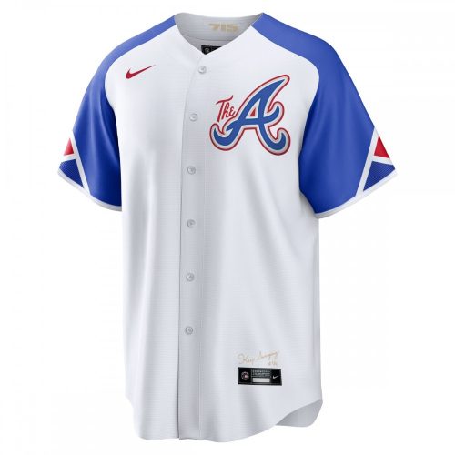 Atlanta Braves Nike 2023 White City Connect Replica Jersey