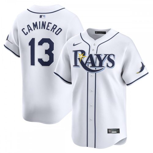 Junior Caminero Tampa Bay Rays Nike Home Limited Player Jersey