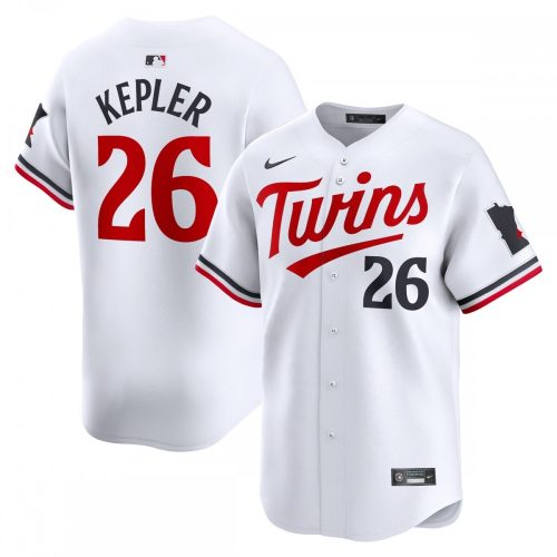 Max Kepler Minnesota Twins Custom White Nike Home Player Jersey