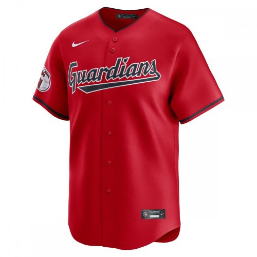 Cleveland Guardians Nike Red Alternate Limited Jersey