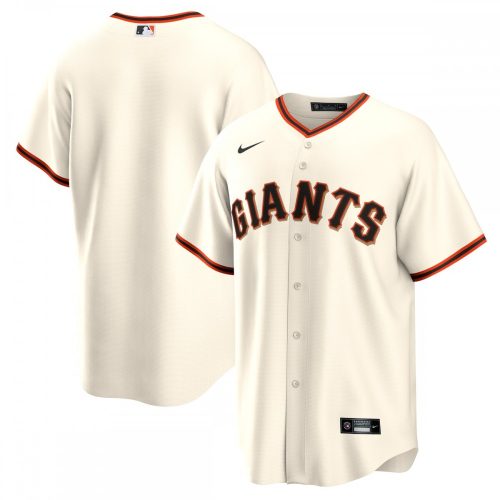 San Francisco Giants Cream Nike Home Blank Replica Jersey