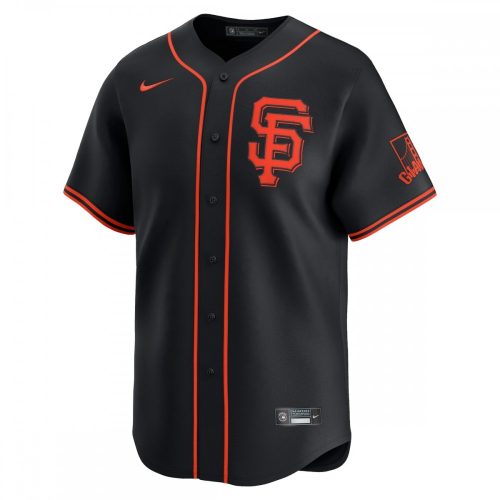 San Francisco Giants Jung Hoo Lee Nike Black Alternate Limited Jersey