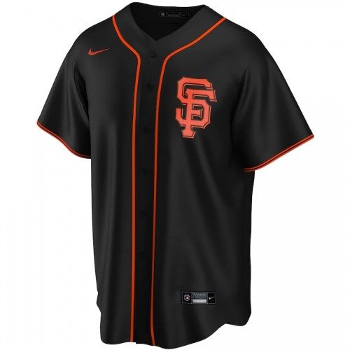 San Francisco Giants Nike Black Alternate 2020 Men's Jersey