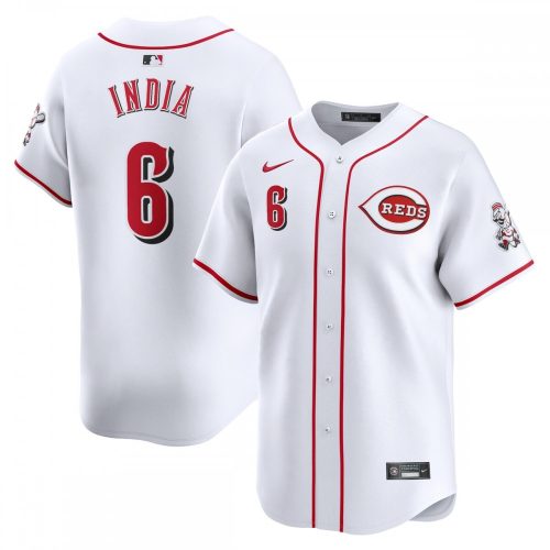 Cincinnati Reds Jonathan India Nike Home Limited Player Jersey