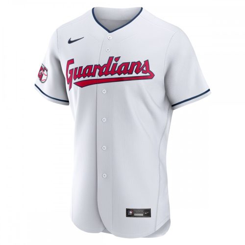 Cleveland Guardians Nike White Home Authentic Team Jersey