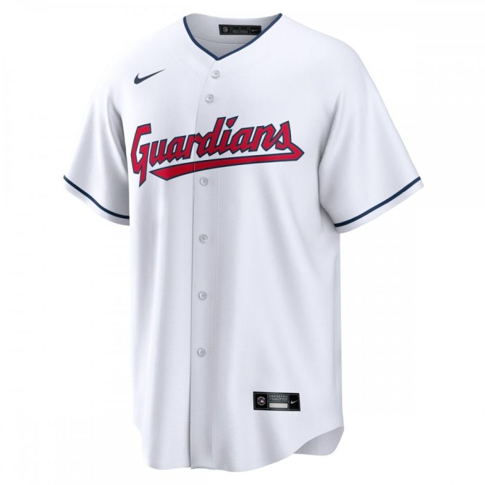 Nike Cleveland Guardians White Home Replica Jersey