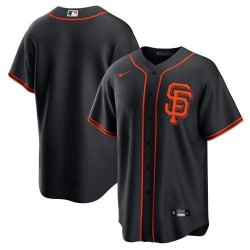 San Francisco Giants Black Nike Alternate Replica Team Jersey