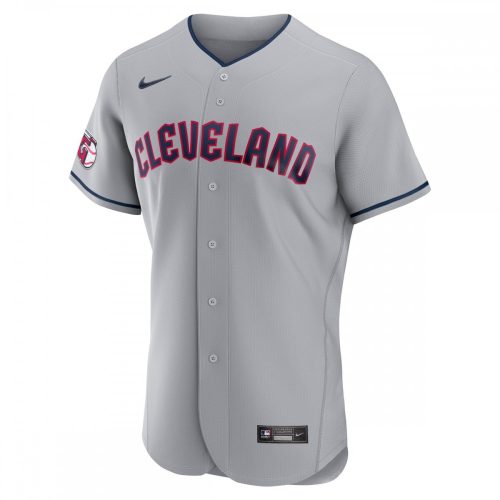 Cleveland Guardians Nike 2023 Jackie Robinson Day Authentic Gray Jersey