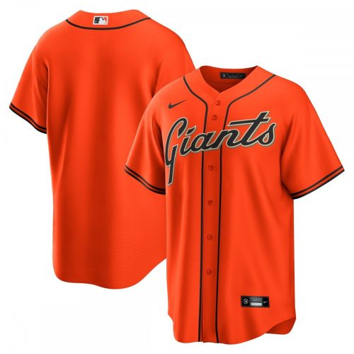 San Francisco Giants Nike Orange Alternate Team Jersey - Replica Version