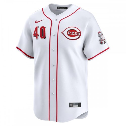 Cincinnati Reds Nick Lodolo Nike Home Limited Player Jersey White - Shop Now