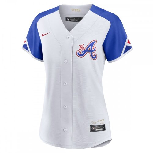 Atlanta Braves Nike Women's City Connect Replica White Jersey