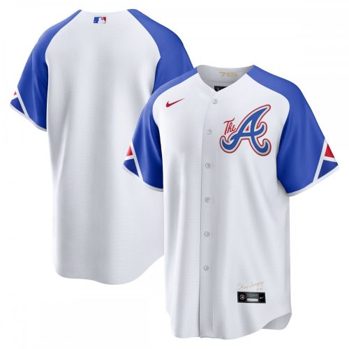 Atlanta Braves Nike 2023 White City Connect Replica Jersey