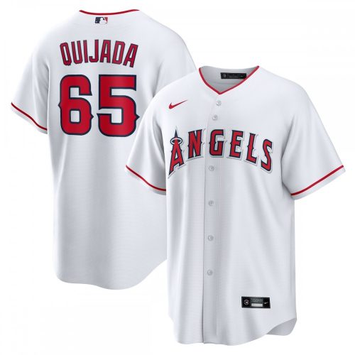 José Quijada Los Angeles Angels White Nike Home Player Jersey - Best Deals Online