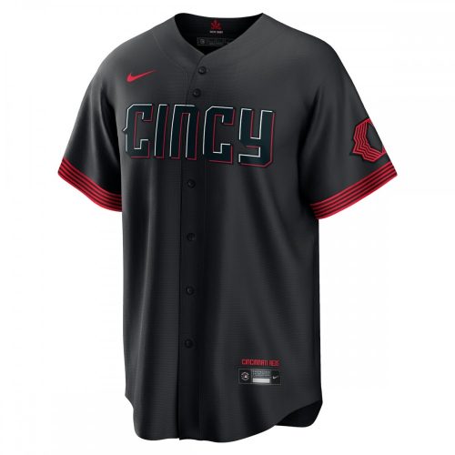 Cincinnati Reds Nike 2023 Black City Connect Replica Baseball Jersey