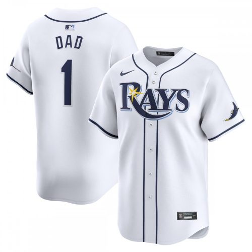 Tampa Bay Rays Nike #1 Father Home Limited Jersey