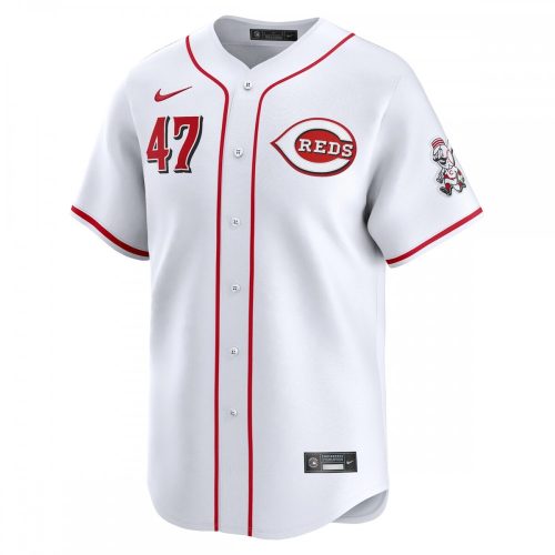 Cincinnati Reds Frankie Montas Nike White Home Limited Player Jersey