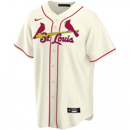 Nike Men's St. Louis Cardinals Cream Alternate 2020 Jersey