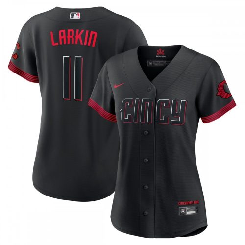 Barry Larkin Cincinnati Reds Nike 2023 City Connect Player Jersey