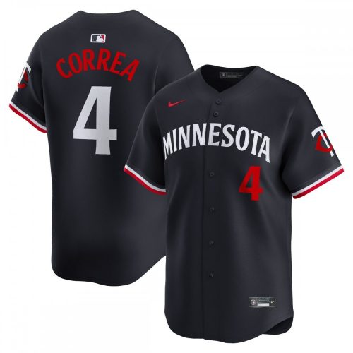 Carlos Correa Minnesota Twins Nike Navy Alternate Limited Player Jersey - Authentic Performance Apparel for Sale