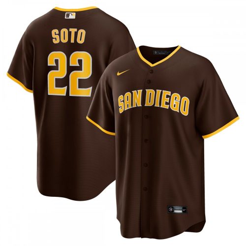 Juan Soto San Diego Padres Nike Brown Replica Player Jersey