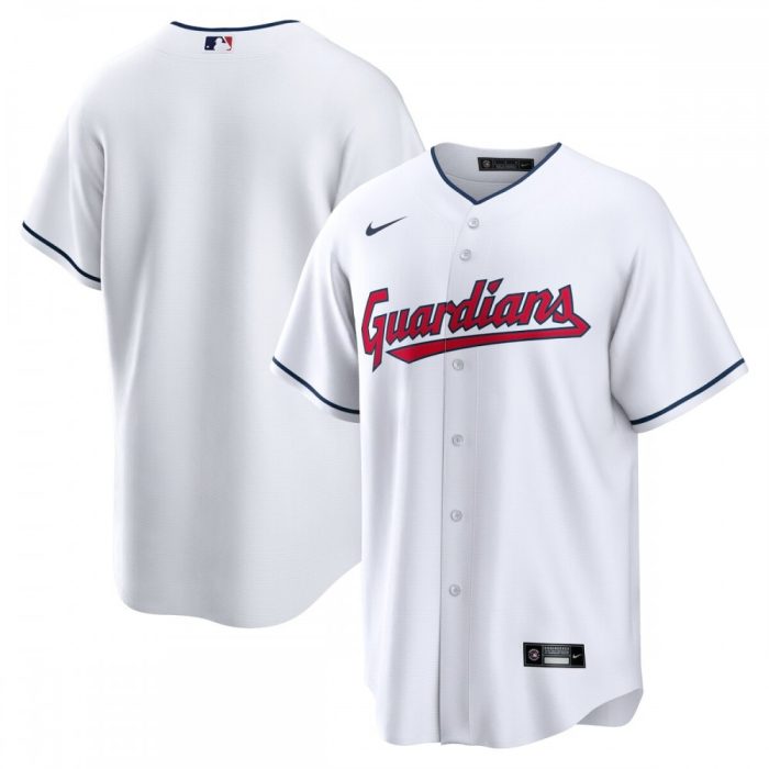 Nike Cleveland Guardians White Home Replica Jersey