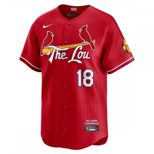 Jordan Walker St. Louis Cardinals 2024 City Connect Limited Nike Player Jersey