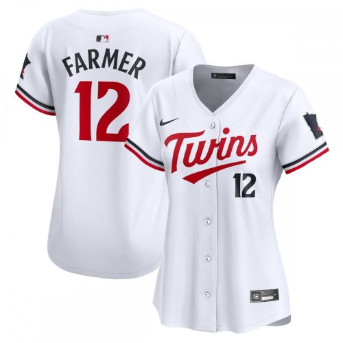 Kyle Farmer Minnesota Twins Nike Women's White Home Limited Player Jersey