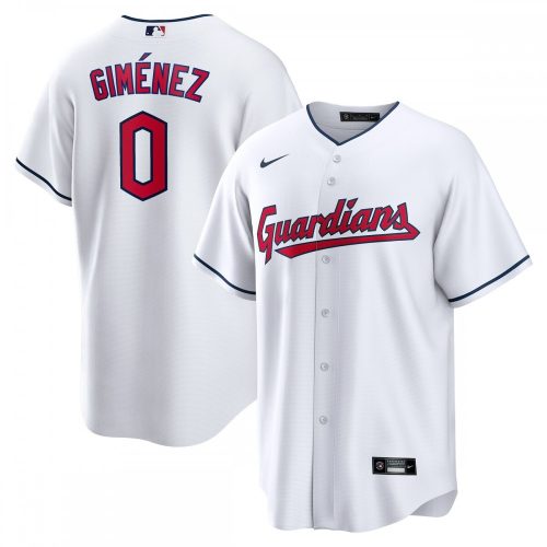 Andrés Giménez Cleveland Guardians White Replica Player Jersey - Official Nike Sport Jersey - Shop Now