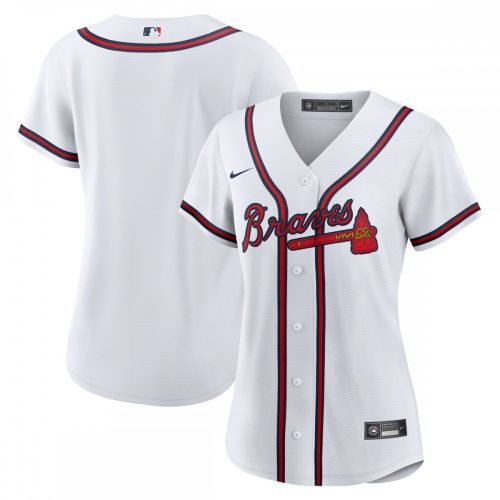 Atlanta Braves Nike Women's White Home Replica Team Jersey