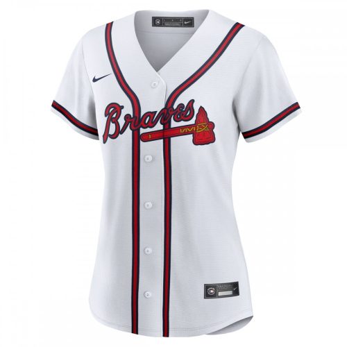 Atlanta Braves Nike Women's White Home Replica Team Jersey