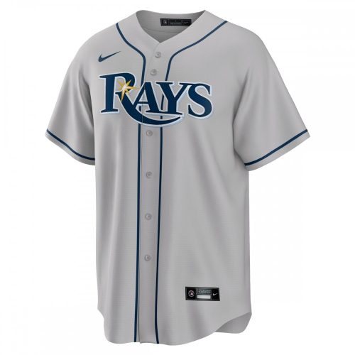 Tampa Bay Rays Gray Nike Road Replica Team Jersey