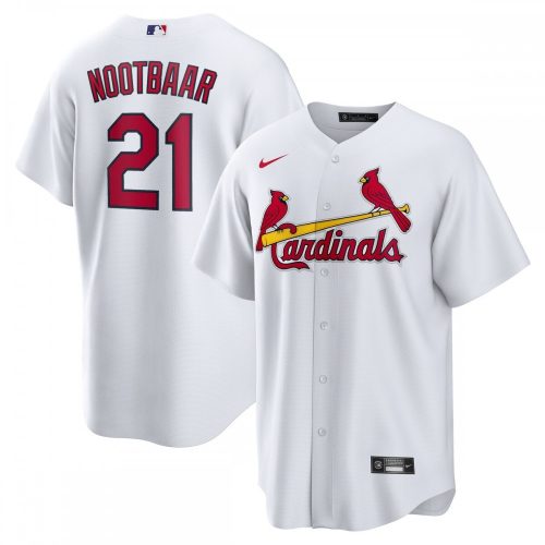 Lars Nootbaar St. Louis Cardinals Nike Authentic Home Jersey - White | Shop Now