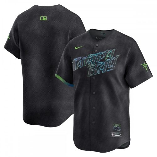 2024 Tampa Bay Rays Nike City Connect Limited Charcoal Jersey