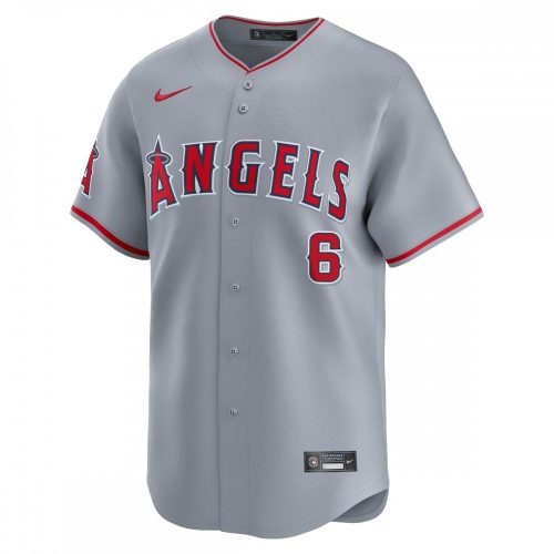 Los Angeles Angels Anthony Rendon Nike Gray Limited Player Jersey