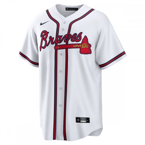 White Spencer Strider Atlanta Braves Nike Replica Player Jersey