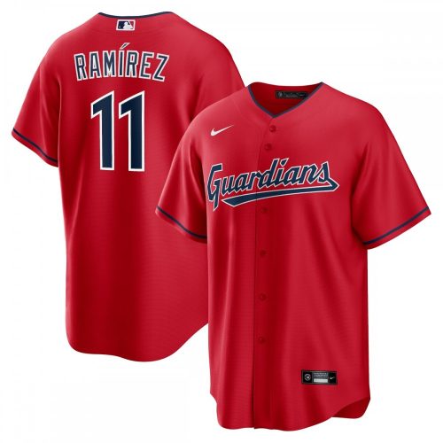 Nike José Ramírez Cleveland Guardians Red Alternate Player Jersey