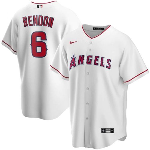 Los Angeles Angels Anthony Rendon #6 Nike White Home 2020 Replica Jersey