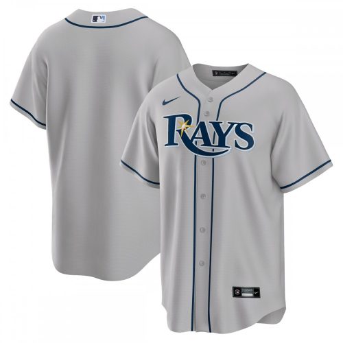 Tampa Bay Rays Gray Nike Road Replica Team Jersey